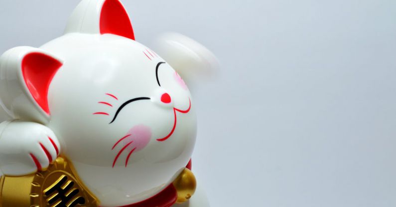 Good Leadership - Japanese Lucky Coin Cat